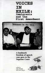 Voices in Exile: Immigrants and the First Amendment